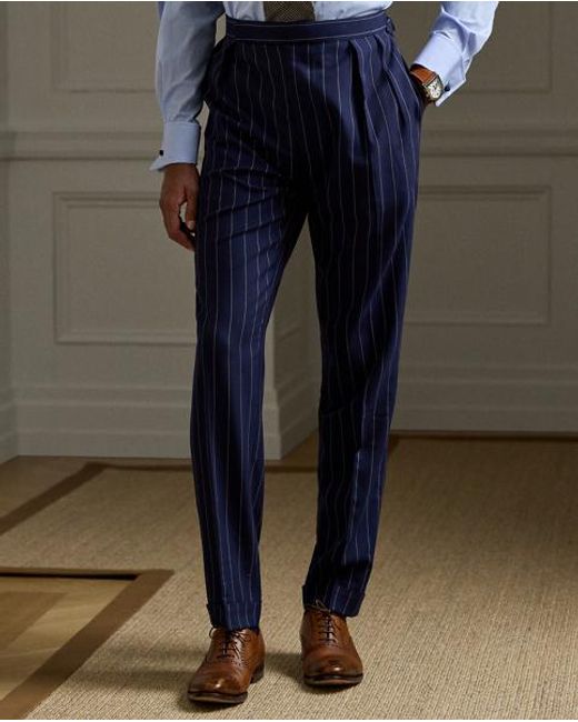 Ralph Lauren Handgeschneiderter Anzug Kent Aus Twill in Blue für Herren