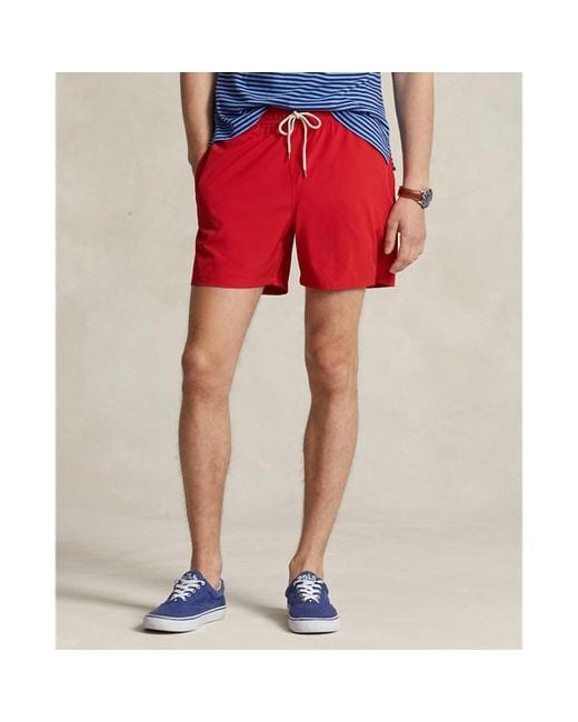 Polo Ralph Lauren Blue 14.5 Cm Traveller Classic Swimming Trunk for men