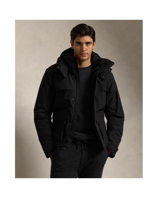 Polo Ralph Lauren Black Russell Hooded Jacket for men