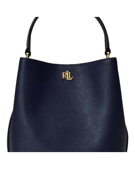 Borsa a secchiello Reese piccola di Ralph Lauren in Natural