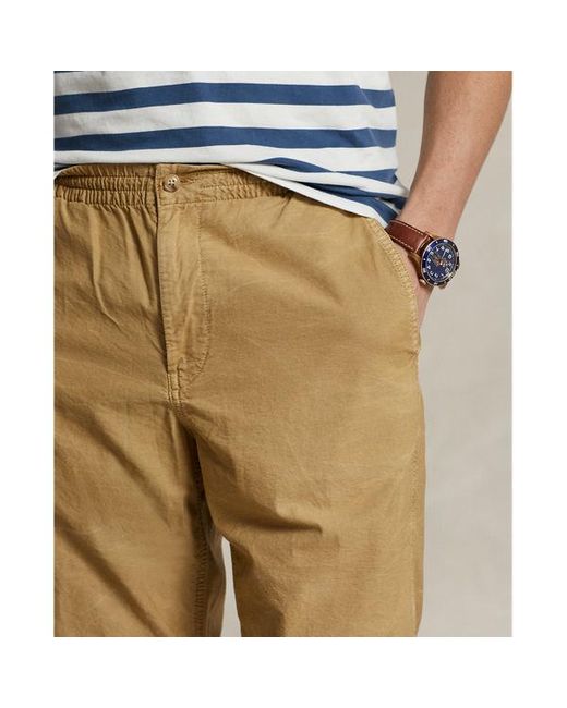 Ralph Lauren Blue Polo Prepster Classic Fit Oxford Trouser for men