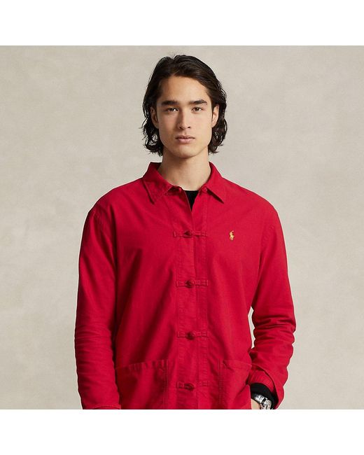 Polo Ralph Lauren Red Lunar New Year Oxford Overshirt for men