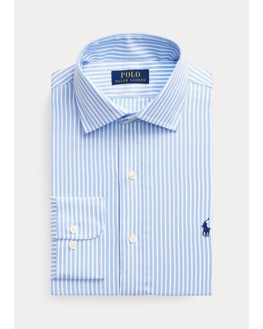 Polo Ralph Lauren Baumwolle Custom-Fit Hemd mit Regent-Kragen in Blau für  Herren | Lyst DE
