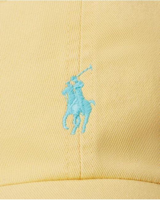 Polo Ralph Lauren Yellow Classic Sport Cap
