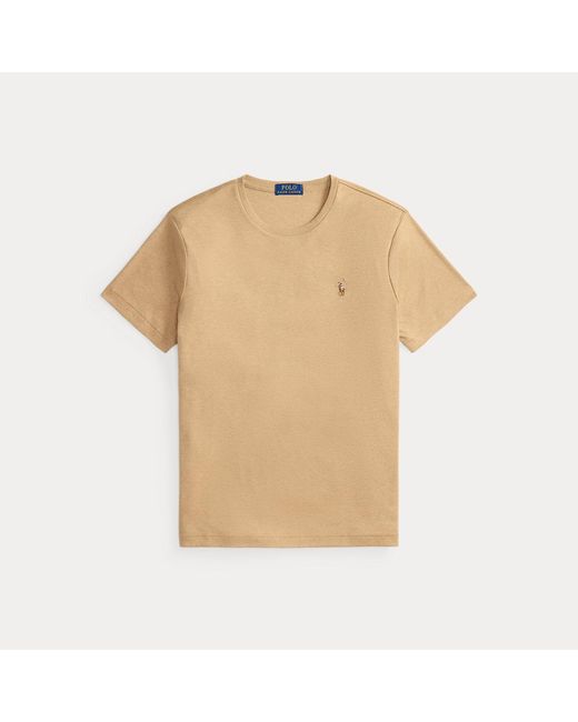 Polo Ralph Lauren Natural Custom Slim Fit Soft Cotton T-Shirt for men