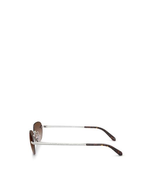 Ralph Lauren Black Western Rectangle Sunglasses