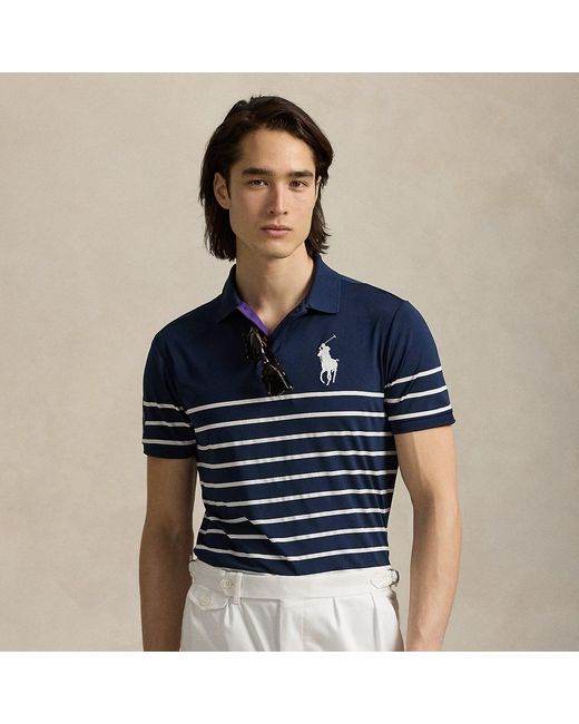 Polo Ralph Lauren Blue Wimbledon Ballperson Polo Shirt for men