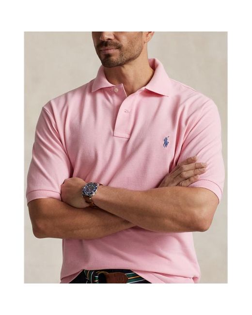 Ralph Lauren Pink Ralph Lauren The Iconic Mesh Polo Shirt for men