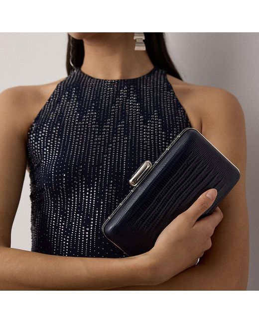 Ralph Lauren Blue Evening Clutch