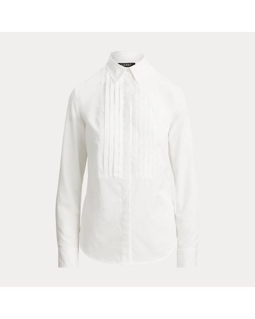 Ralph Lauren Gray Baumwollhemd Mit Latz