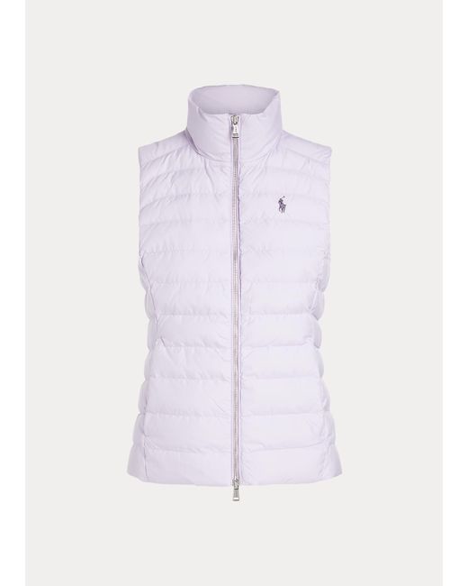 Polo Ralph Lauren The Packable Vest in Lila | Lyst AT