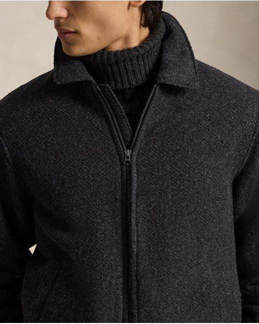 Polo Ralph Lauren Black The Langdon Tweed Jacket for men