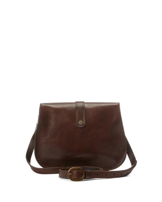 RRL Blue Leather Crossbody Bag
