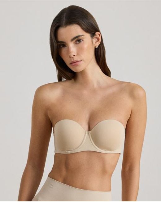 Ralph Lauren Natural Convertible Strapless Bra