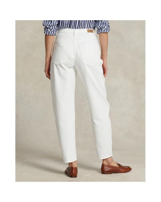 Polo Ralph Lauren Carrot Jeans in het White