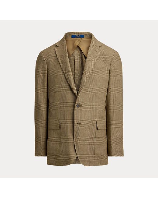 Polo Ralph Lauren Brown Polo Modern Fit Glen Plaid Blazer for men