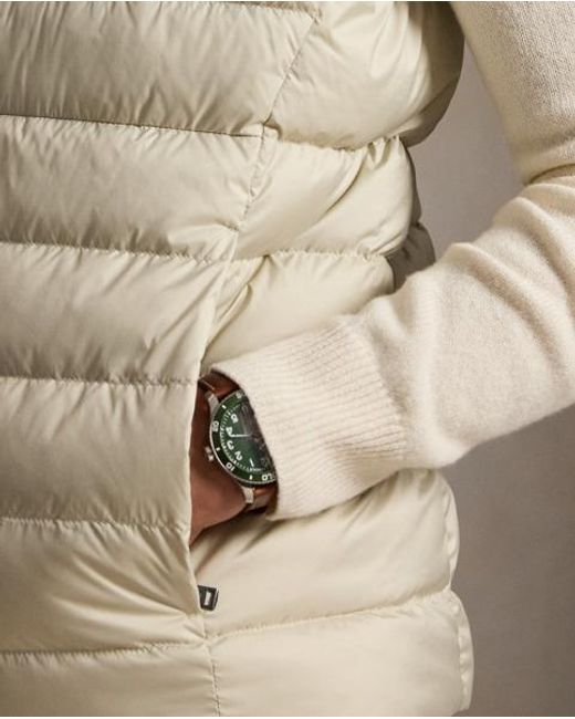 Polo Ralph Lauren Natural The Colden Packable Down Gilet for men