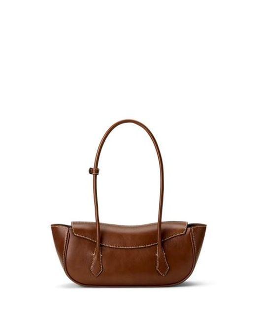 Polo Ralph Lauren Brown Polo Blaze Small Shoulder Bag