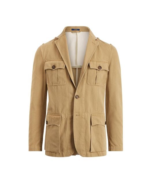 Polo Ralph Lauren Multicolor Cotton-linen Safari Jacket for men