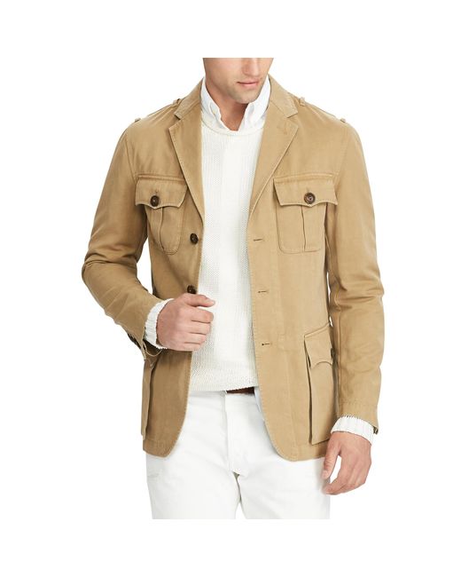Polo Ralph Lauren Cotton-linen Safari Jacket for Men