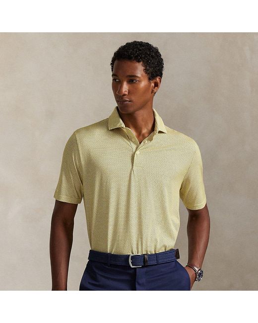 Ralph Lauren Green Ralph Lauren Classic Fit Performance Polo Shirt for men