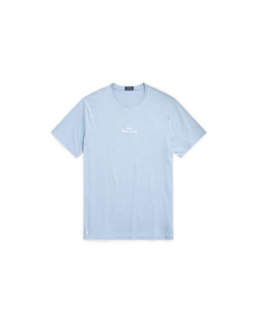 Ralph Lauren Natural Big & Tall - Embroidered-logo Jersey T-shirt for men