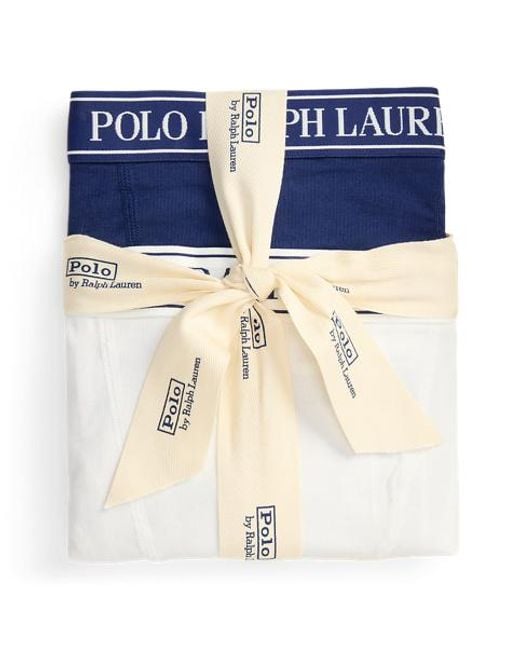 Polo Ralph Lauren Blue 2Er-Pack Jersey-Boxershorts