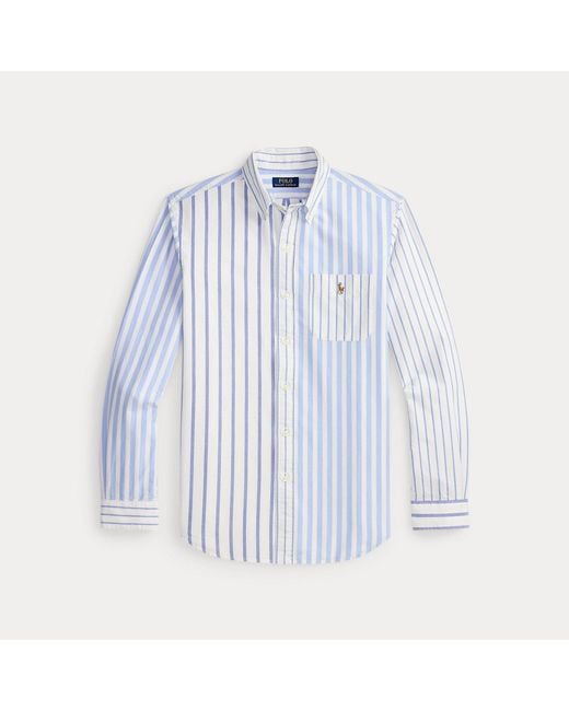 Polo Ralph Lauren White Classic Fit Oxford Fun Shirt for men