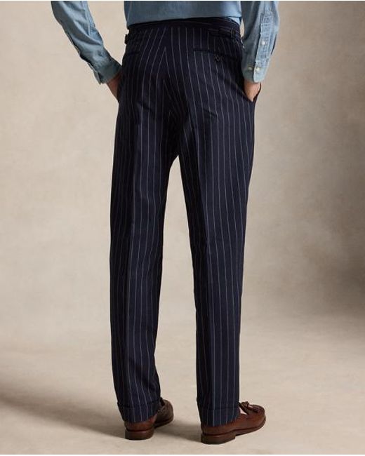 Polo Ralph Lauren Blue Polo Tailored Fit Pinstripe Twill Suit for men