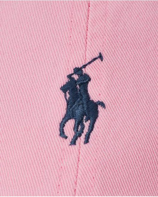 Polo Ralph Lauren Pink Classic Baseball Cap for men
