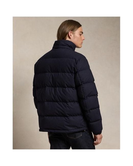 Polo Ralph Lauren Blue The Decker Down Jacket for men