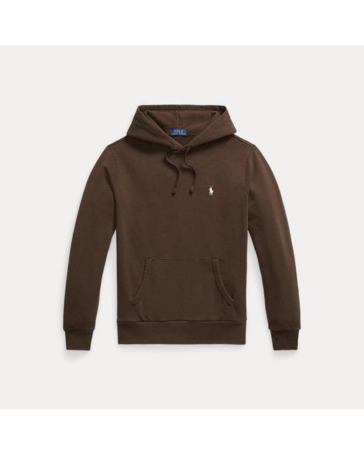 Polo Ralph Lauren Brown Loopback Fleece Hoodie for men