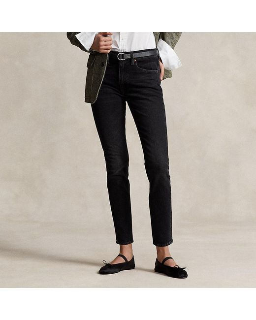 Polo Ralph Lauren Skinny Jeans Met Halfhoge Taille in het Multicolor
