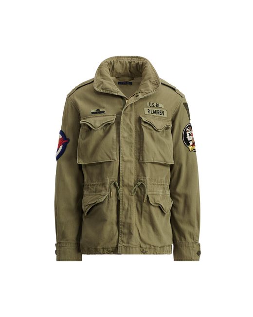 Polo Ralph Lauren Green The Iconic M-65 Field Jacket for men