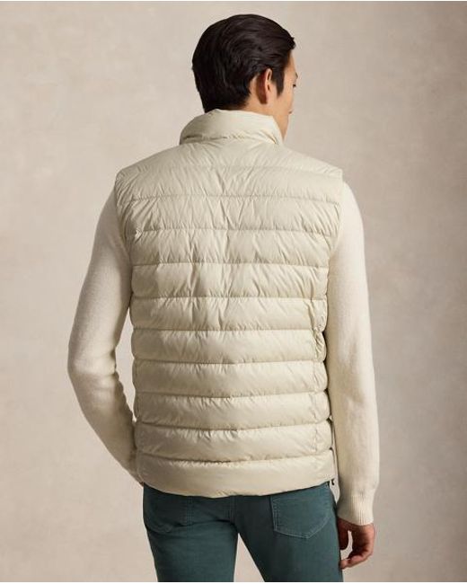 Polo Ralph Lauren Natural The Colden Packable Down Gilet for men