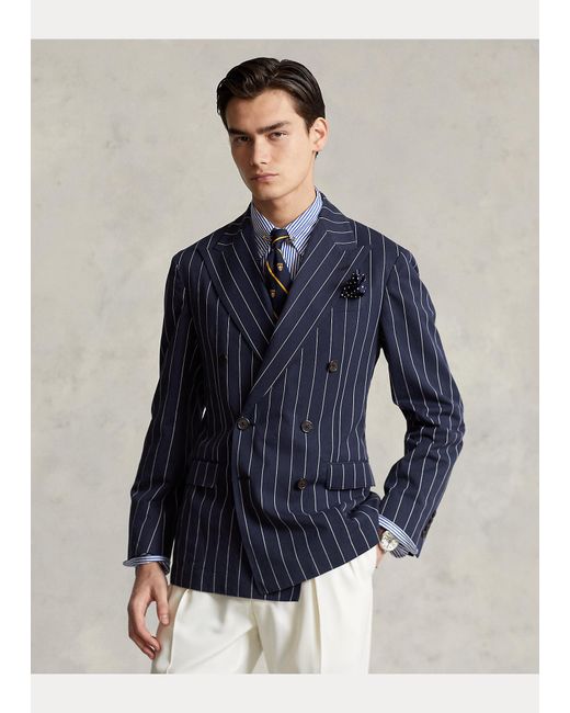 Veste de costume Polo Soft en sergé Polo Ralph Lauren pour homme en coloris  Bleu | Lyst