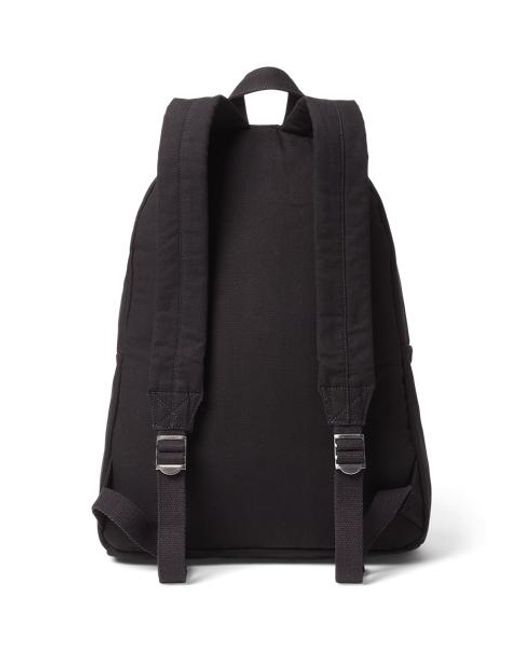 Polo Ralph Lauren Black Canvas Backpack for men
