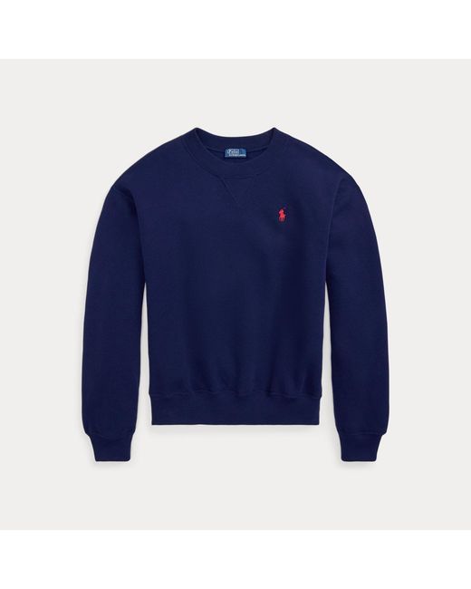 Polo Ralph Lauren Blue Fleece Crewneck