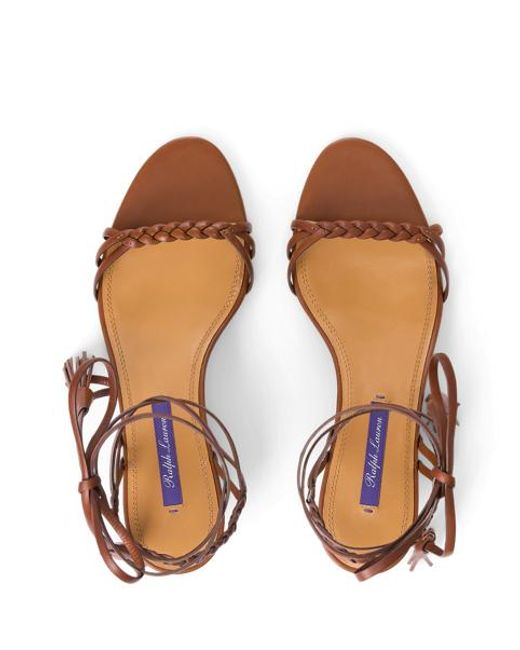 Sandales Alexandrea Tannées 3,5 Cm Ralph Lauren en coloris Brown