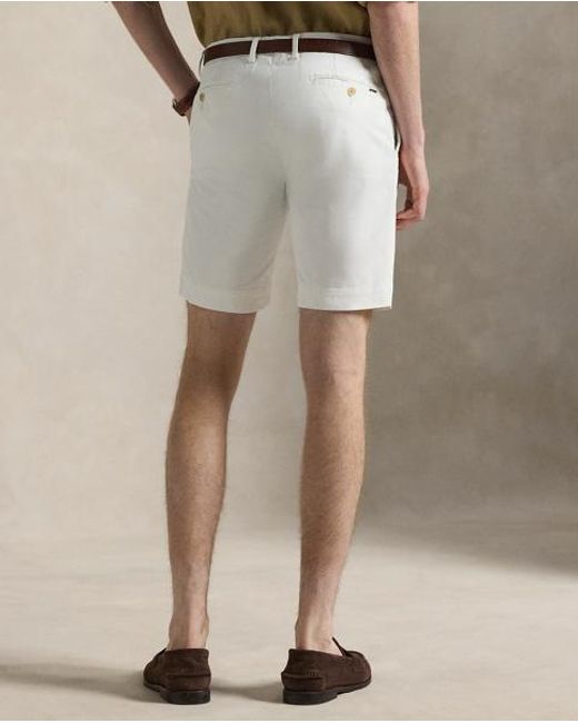 Polo Ralph Lauren Natural 24 Cm Greenwich Slim Fit Chino Shorts for men