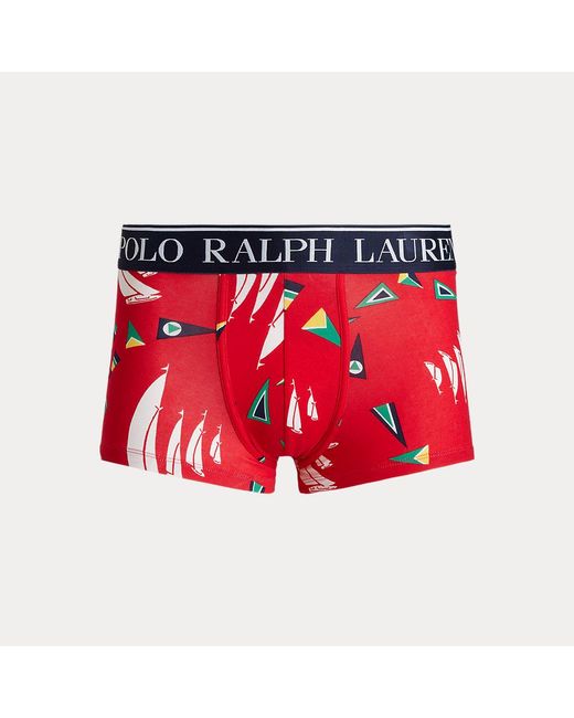 Polo Ralph Lauren Stretchkatoenen Boxershort Met Print in het Blue voor heren