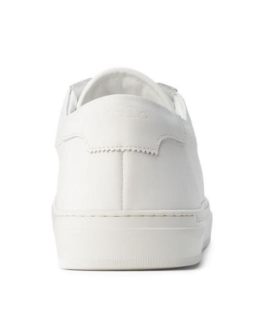 Sneaker Jermain in pelle di Ralph Lauren in White da Uomo