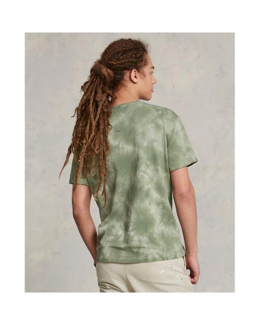 Polo Ralph Lauren Green Classic Fit Graphic Jersey T-shirt for men