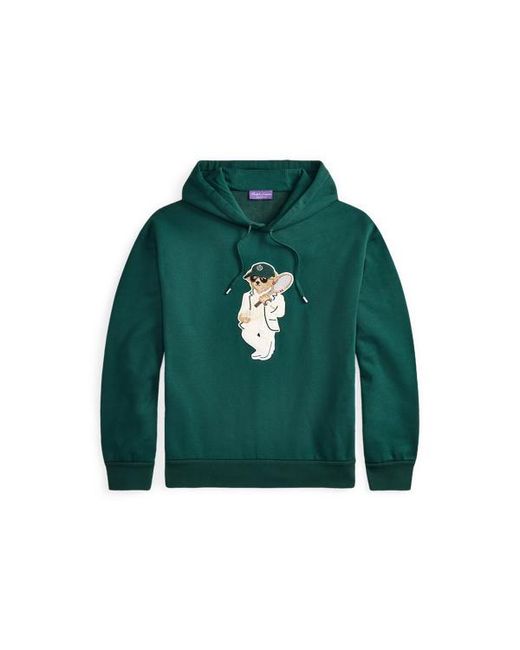 Ralph Lauren Green Ralph Lauren Polo Bear Fleece Hoodie for men