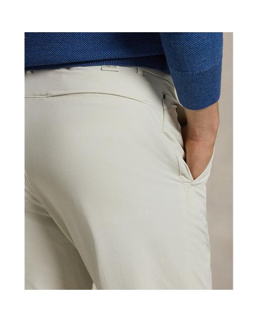 Pantaloni Performance Tailored-Fit di Ralph Lauren in White da Uomo