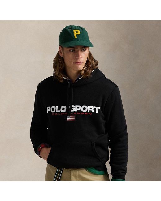 Polo Ralph Lauren Polo Sport Fleece Hoodie in Black for Men Lyst UK
