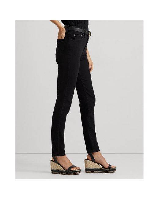 Jeans skinny alla caviglia di Lauren by Ralph Lauren in Black