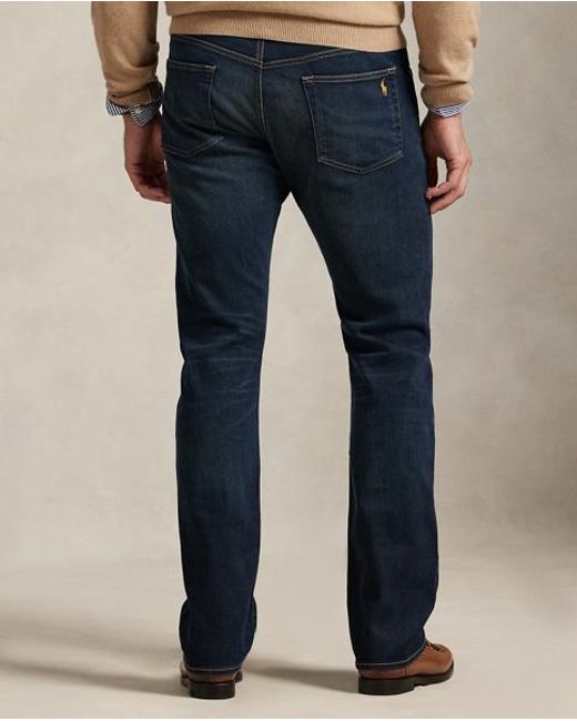 Polo Ralph Lauren Blue Hampton Straight Polo Pony Jean for men