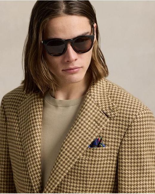 Polo Ralph Lauren Brown The Rl67 Houndstooth Jacket for men
