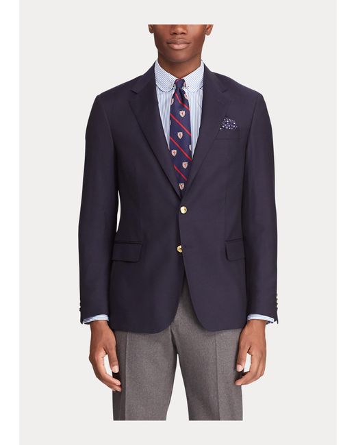 polo wool twill sport coat